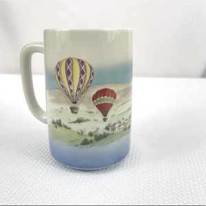 Hot Air Balloons Over Field Otagirl Coffee Tea Mug, 16 Oz.